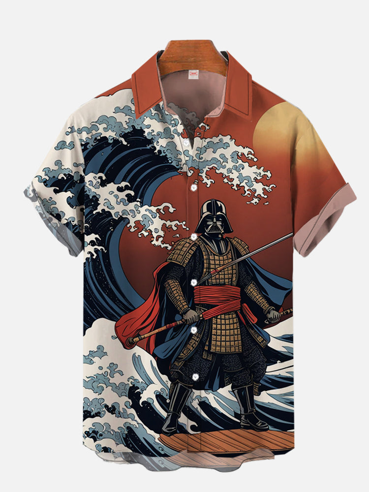 2024 Fashion Ukiyo-E Tropical  - Vintage Hawaiian Floral Shirt recension och pris