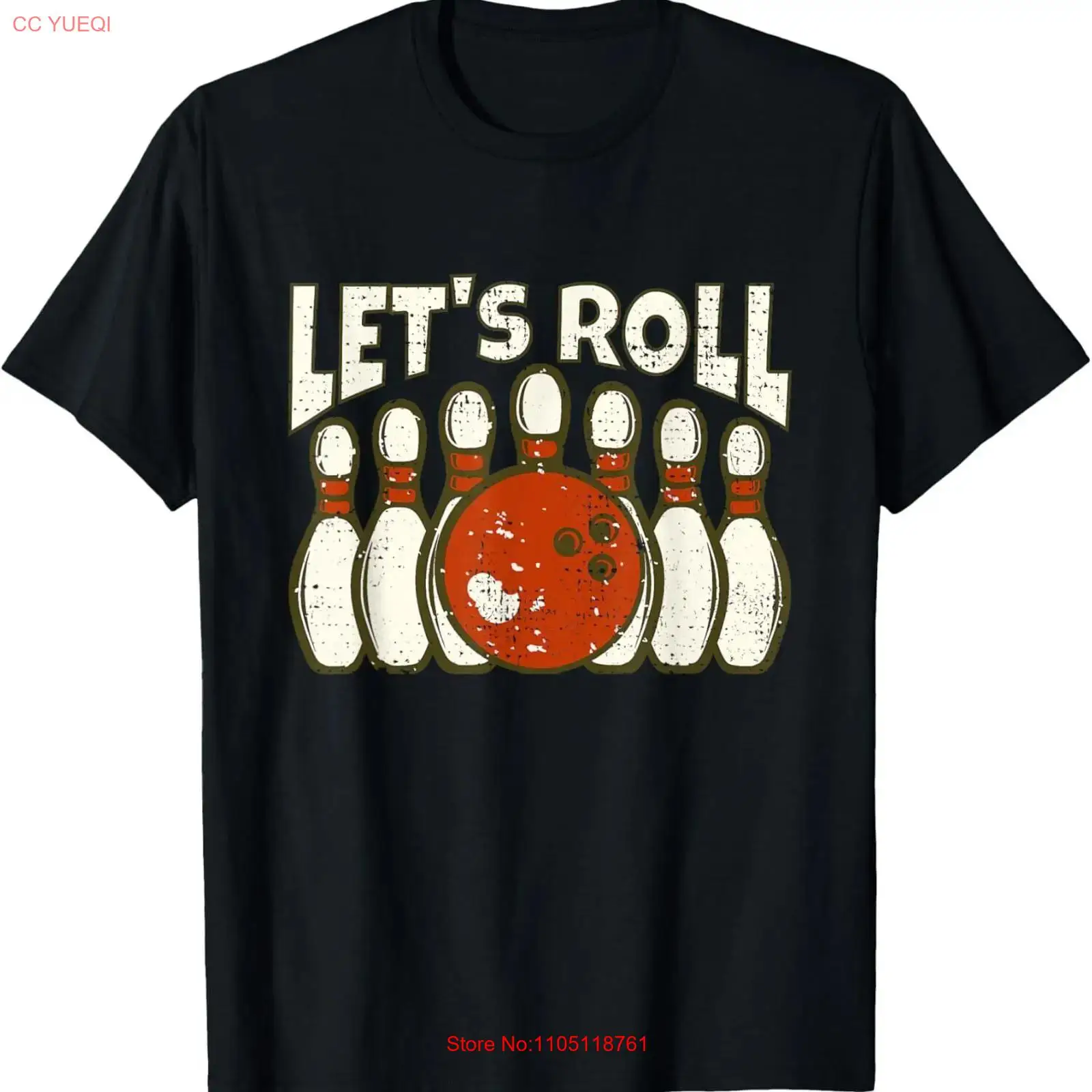 Let's Roll for Funny Bowler An - Short Sleeve Bowling Shirt Retro recension och pris