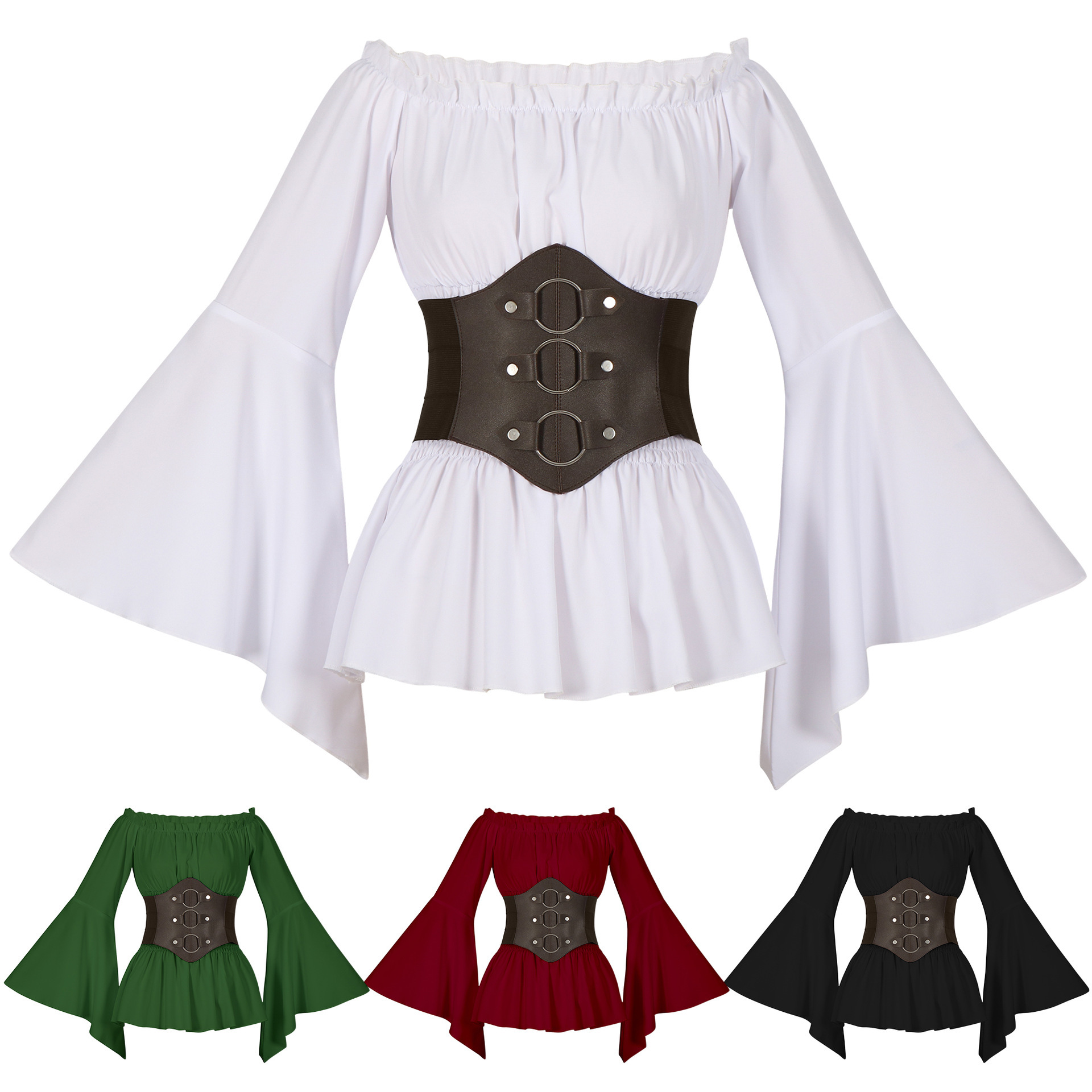 Medieval Victorian Pirate Shir - Shirts recension och pris