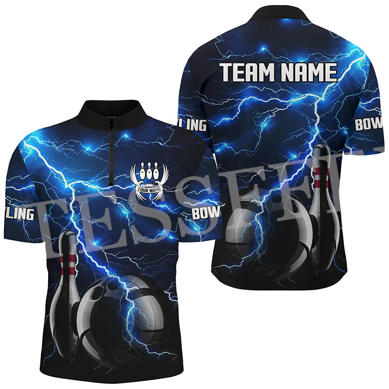 Custom Name Strike Bowling Fla - Short Sleeve Bowling Shirt Retro recension och pris